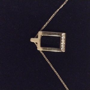 Gold tone necklace